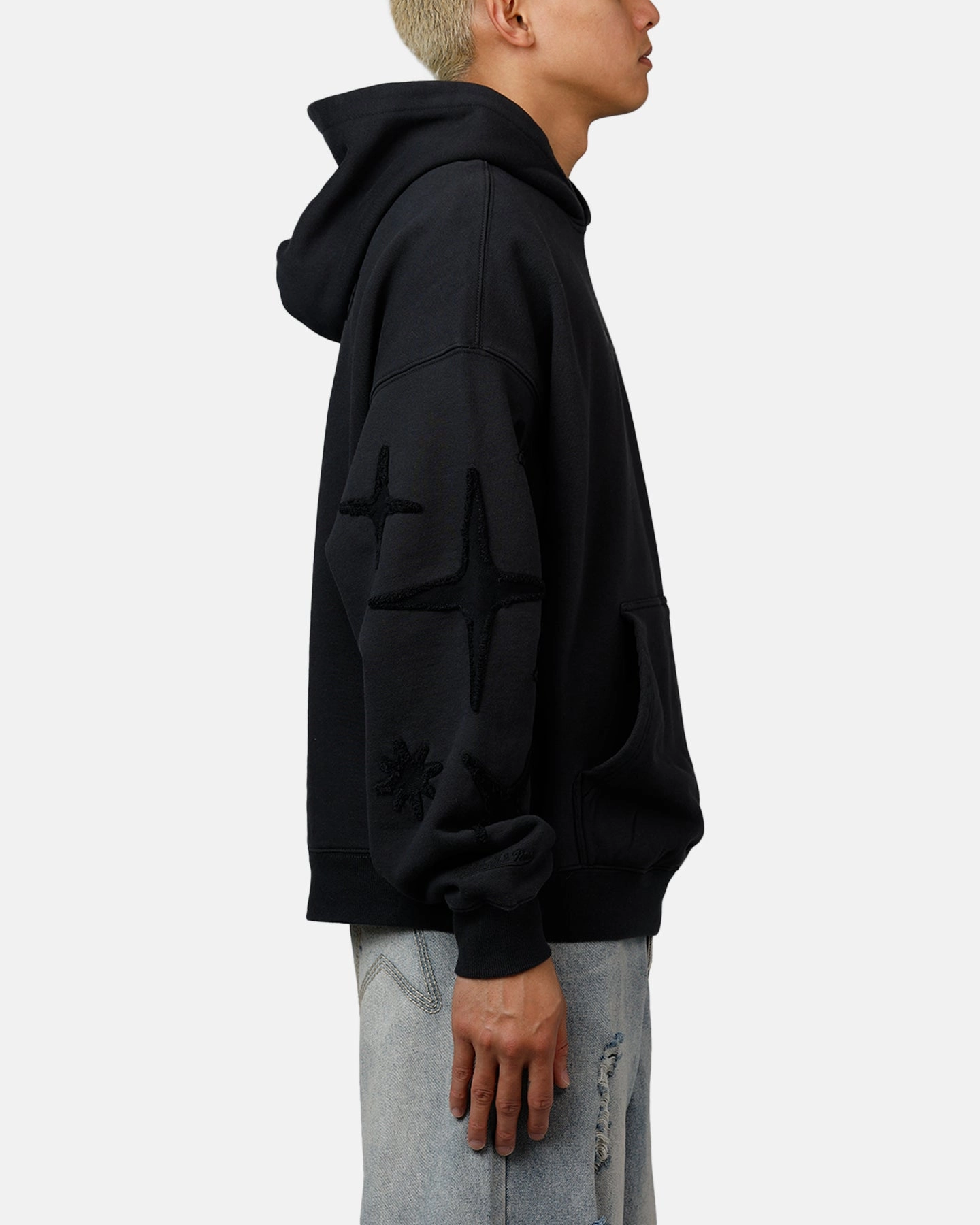 Mitchell & Ness Las Vegas Raiders Crossover Hoodie Black Modern Design