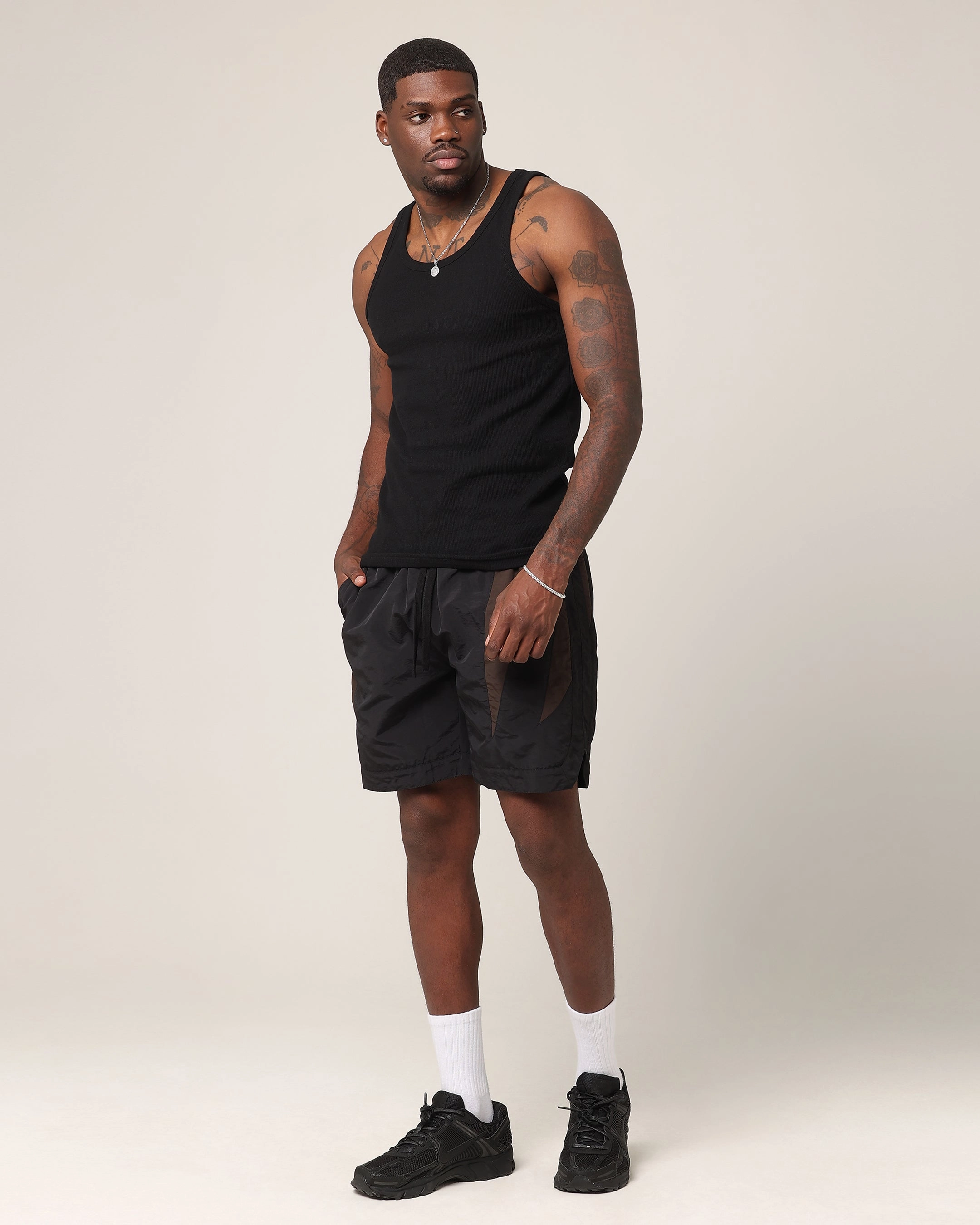 Breeze Friendly Tactical Storage Solutions Saint Morta Rage Nylon Shorts Black/Brown