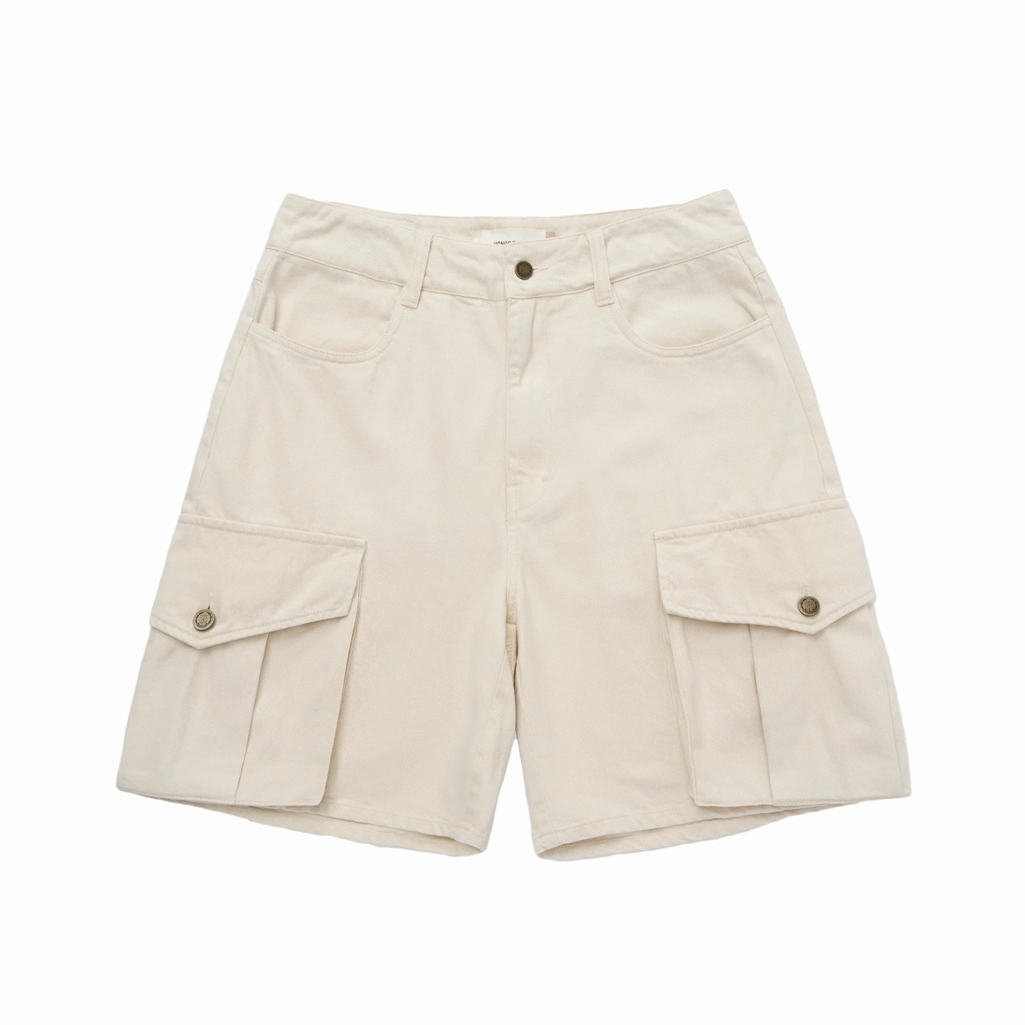 Perfect Fit Wrinkle Resistant Material Women's Honor The Gift Baggy Cargo Short 'Bone'
