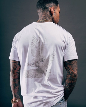 casual and comfortable Saint Morta Doves Vintage T-Shirt White