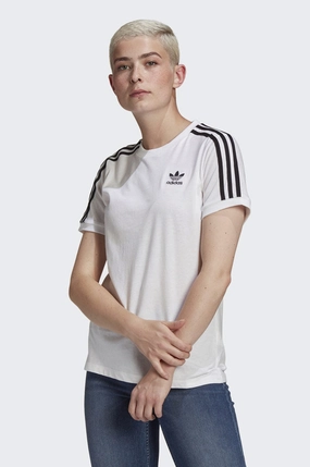 Relaxed and Easy Adidas 3 Stripes Tee