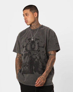 Goat Crew X DC Batman Issue #497 Heavyweight Vintage T-Shirt Black Wash Comfy Casual