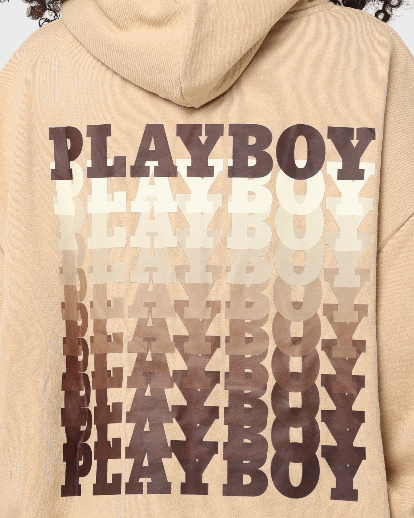 Powder Playboy Stack Blend Hoodie Tan