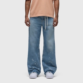 Hudson Luca Wide Leg Denim  'Bleached' Cozy Design