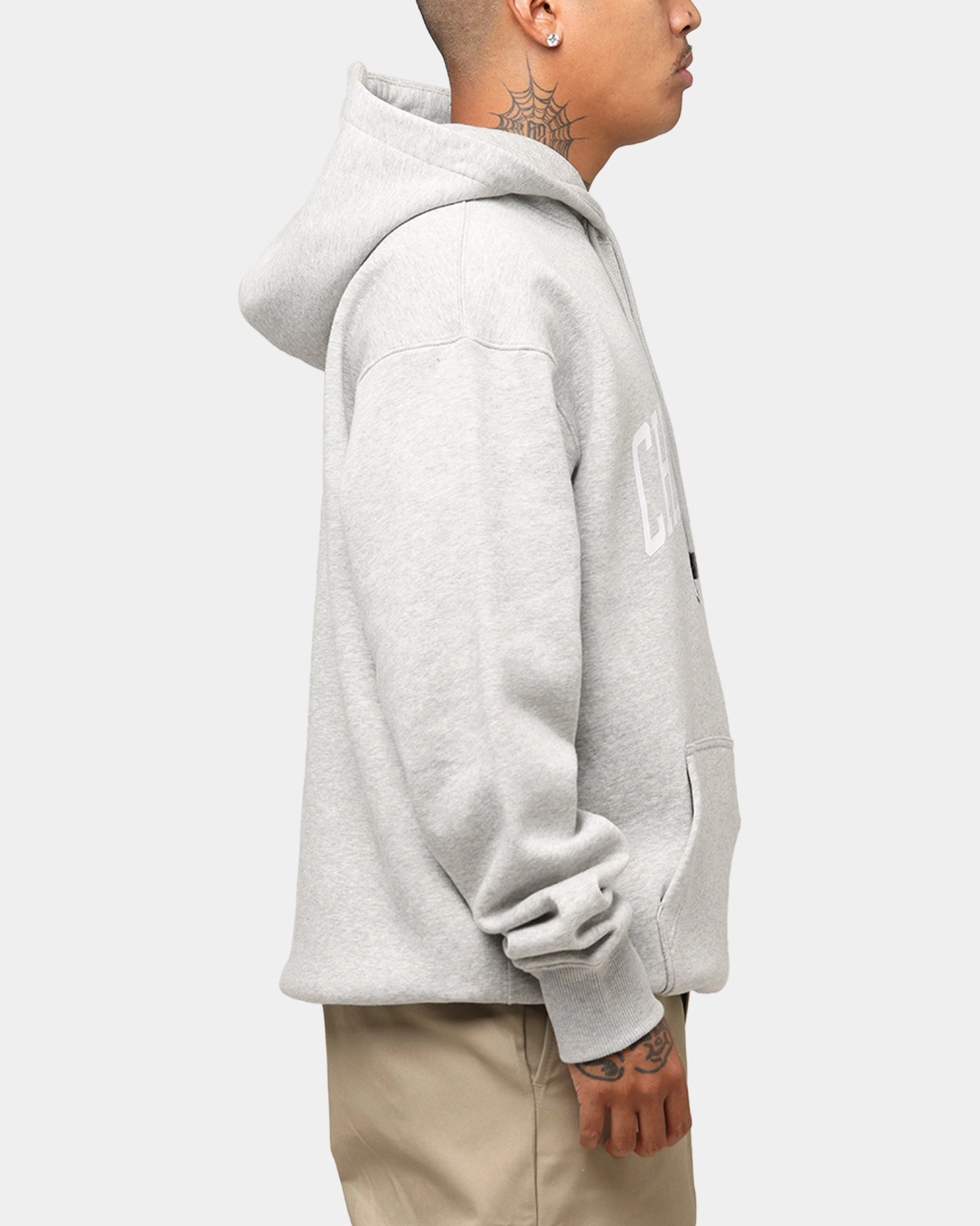 Champion Rochester Graphic Hoodie Grey Street Ready