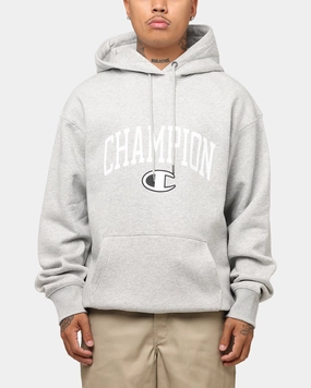 Champion Rochester Graphic Hoodie Grey comfort enhancer Heavy Duty Zippers