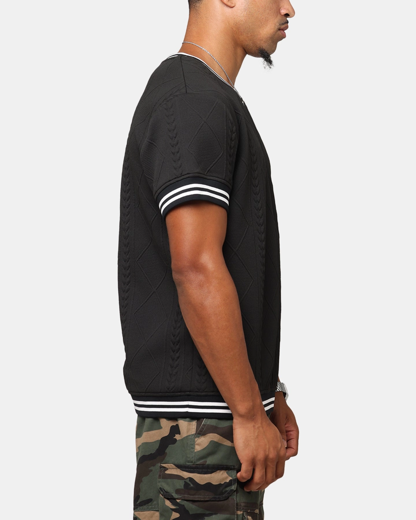 Formal Occasion Recycled Polyester Blend XXIII Danny T-Shirt Black