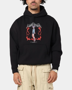 Roll Resistant Collar low speed 73 Studio X Tokyo Ghoul Rabbit Premium Hoodie Black