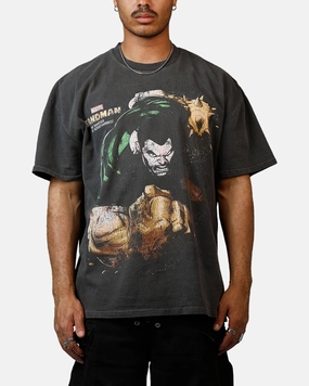 Summer Wear Chilly Comfort Wear Goat Crew Marvel Sinister Six Sandman Heavyweight T-Shirt Black Wash