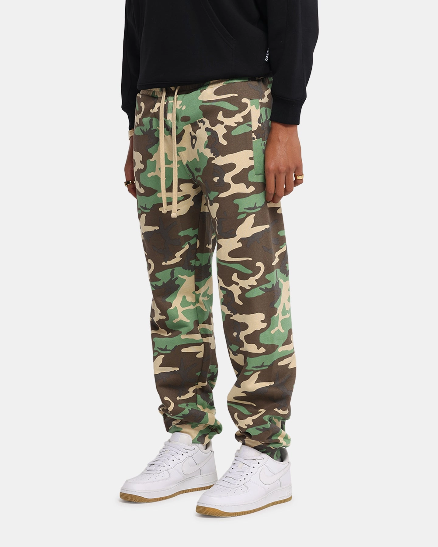 Carr?? Blanc Sweatpants Woodland Camo Feminine Fit