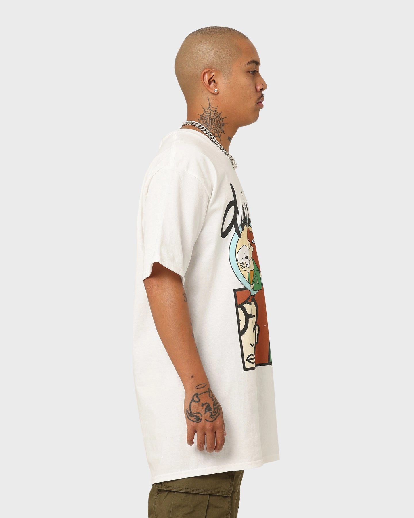 Outdoor Style Trend American Thrift X Daria Daria Premium Vintage T-Shirt White