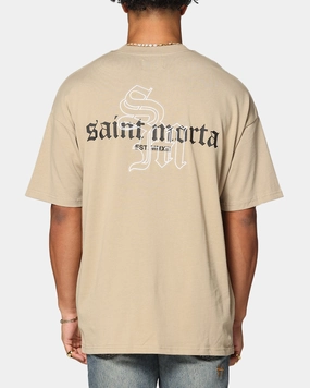 Outdoor Look proper length Saint Morta Heritage Boxy T-Shirt Stone