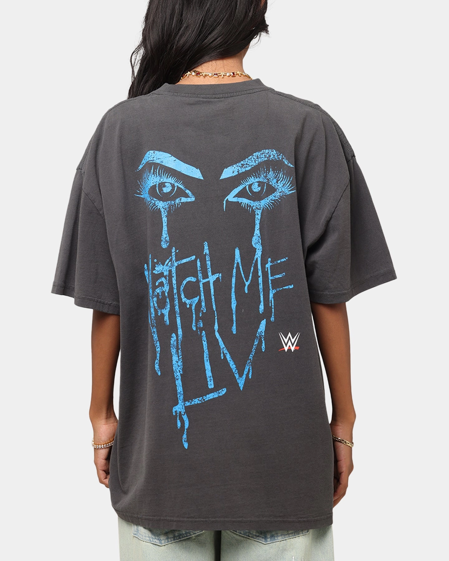 Culture Kings X WWE Liv Morgan Heavyweight T-Shirt Black Wash Comfy Fit Layer Sporty and Stylish