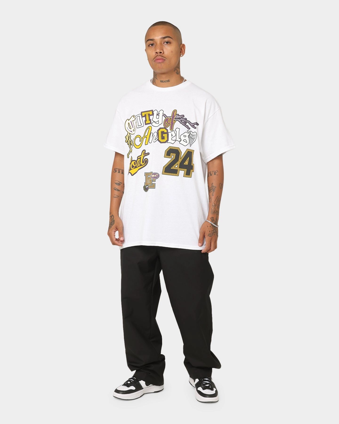 Goat Crew City Of Angels T-Shirt White ComfortOptimizedConstruction