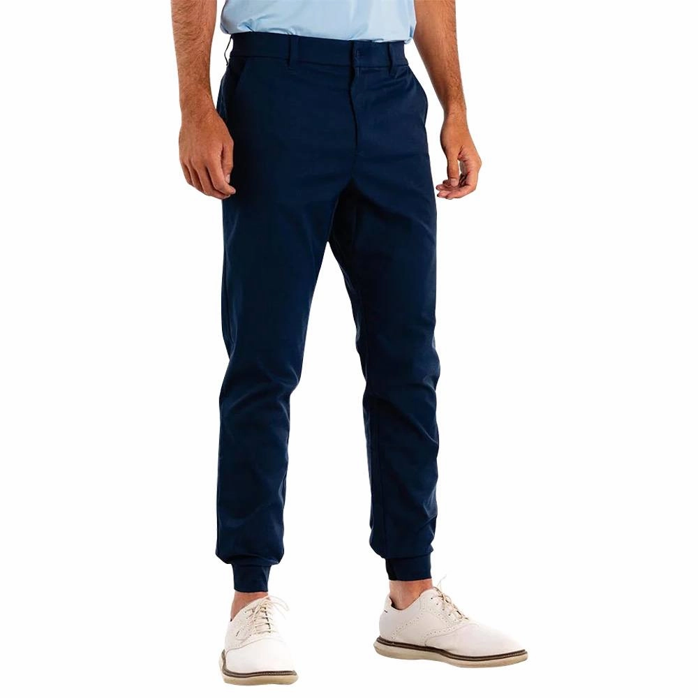 Breathable fabric Flexible Design GoodGood Golf Ideal Sport Jogger Golf Pants Navy - 24 Men