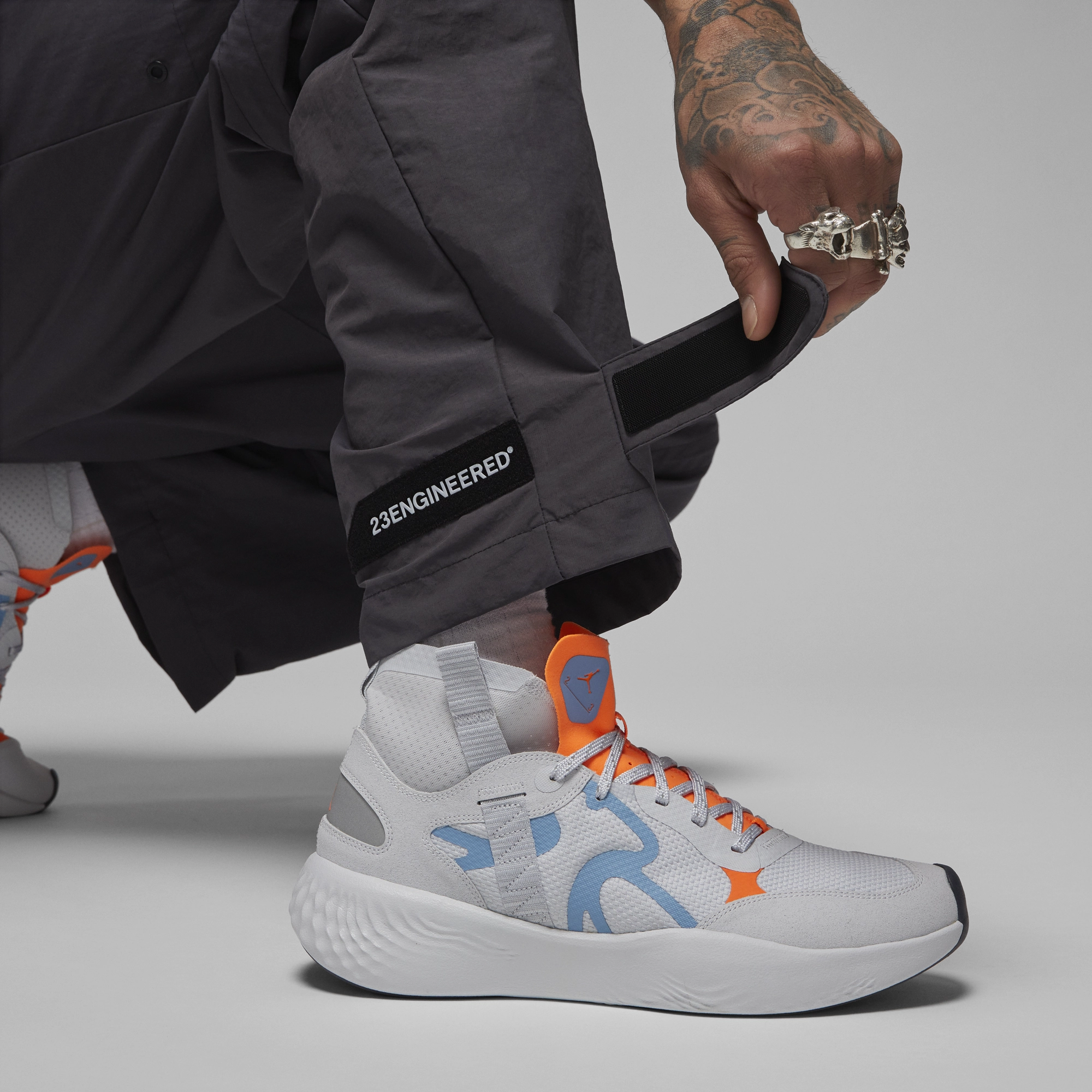 Stretchable Fabric Jordan 23 Engineered Pants 'Dark Shadow'
