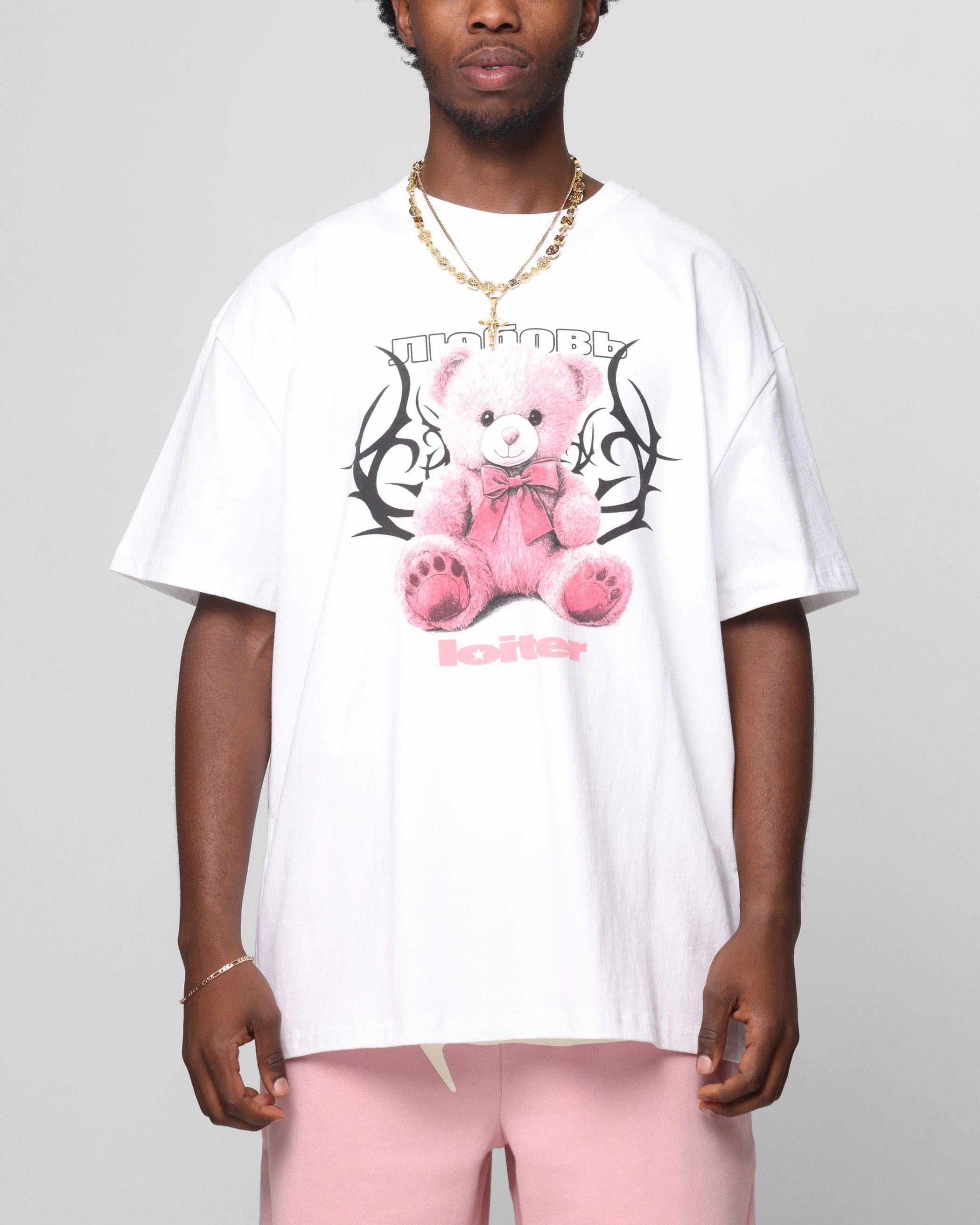 Loiter Care T-Shirt White Men's