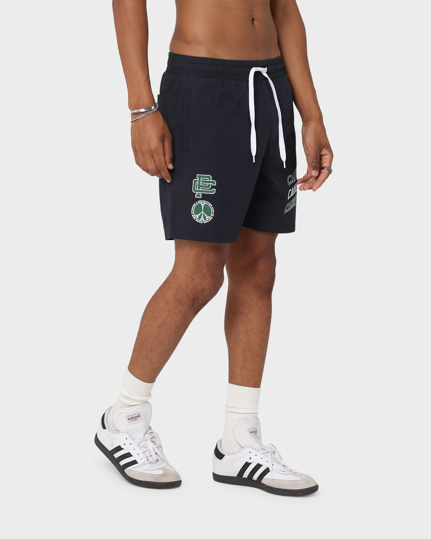 Everyday Outfit Simple Vibe Carr?? Team Slide Shorts Navy