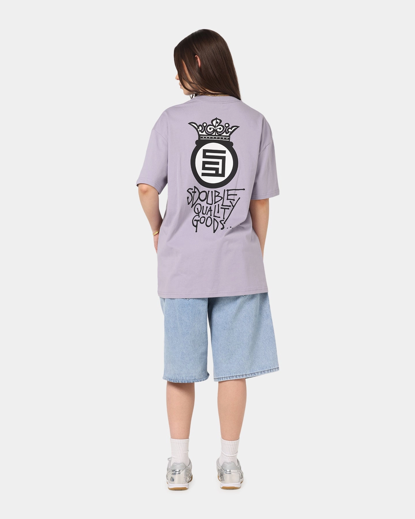 Subtle Details S Double Crown Dot T-Shirt Dusty Purple