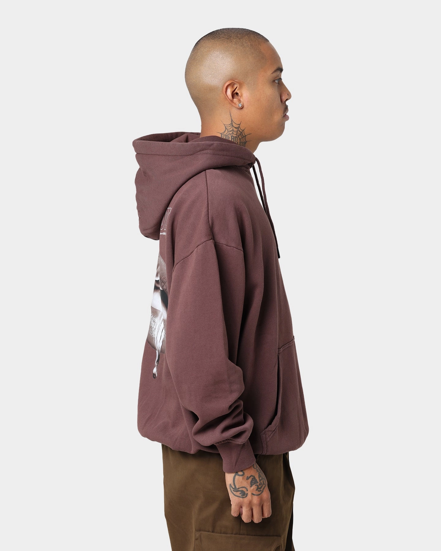 Playboy November 2013 Sepia Hoodie Brown Flexible frame Flexible Shoulder Design