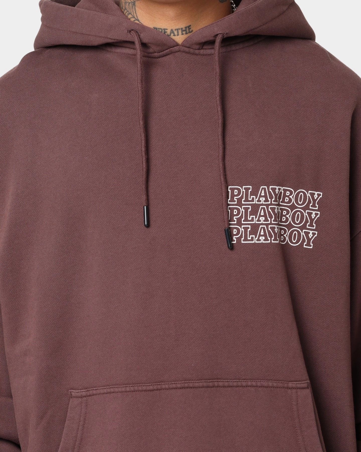 Playboy November 2013 Sepia Hoodie Brown single - purpose