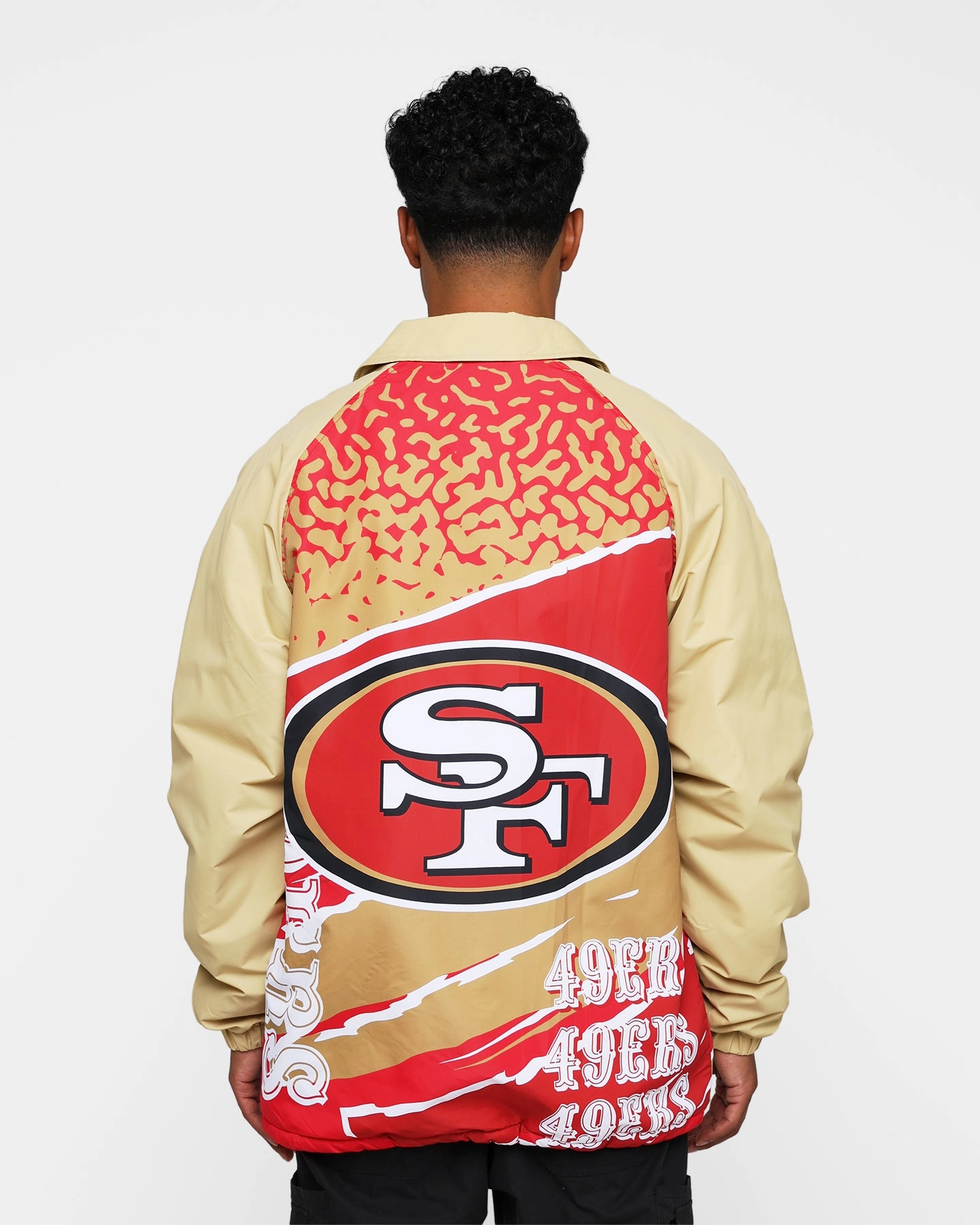Chance Team-sports New Era San Francisco 49ers Coach Jacket Red