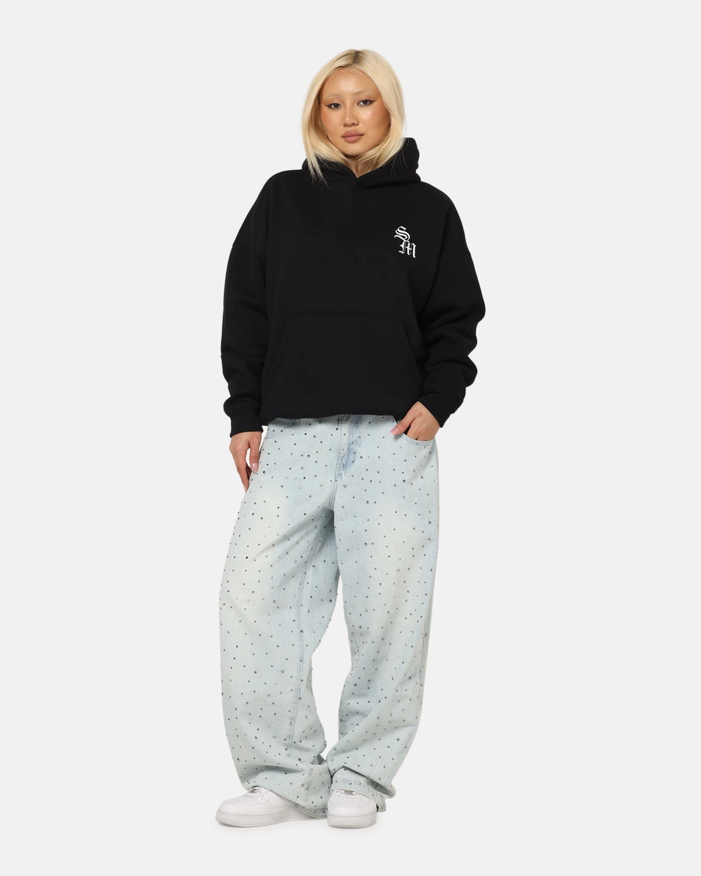 Saint Morta Redemption Boxy Hoodie Black Relax Shell Adaptive Layering System