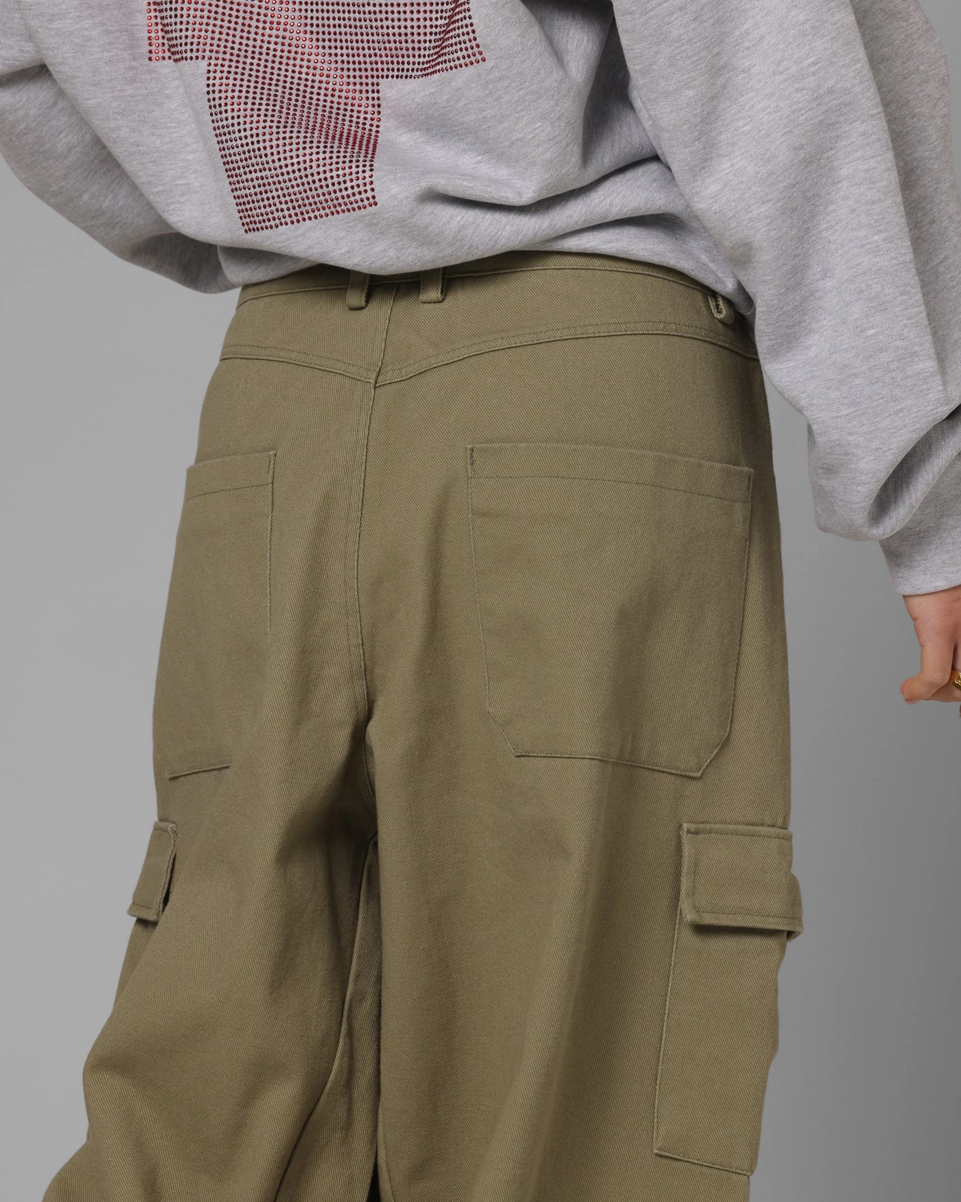Loiter F-16 Balloon Cargo Pants Khaki Fade Resistant