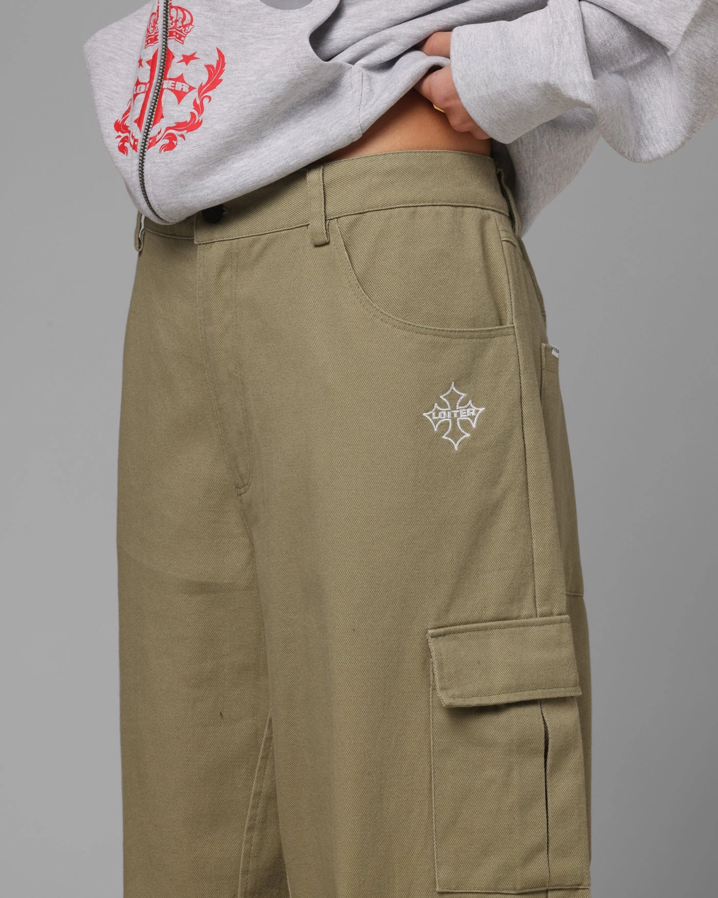 Loiter F-16 Balloon Cargo Pants Khaki City Vibe All Time Use