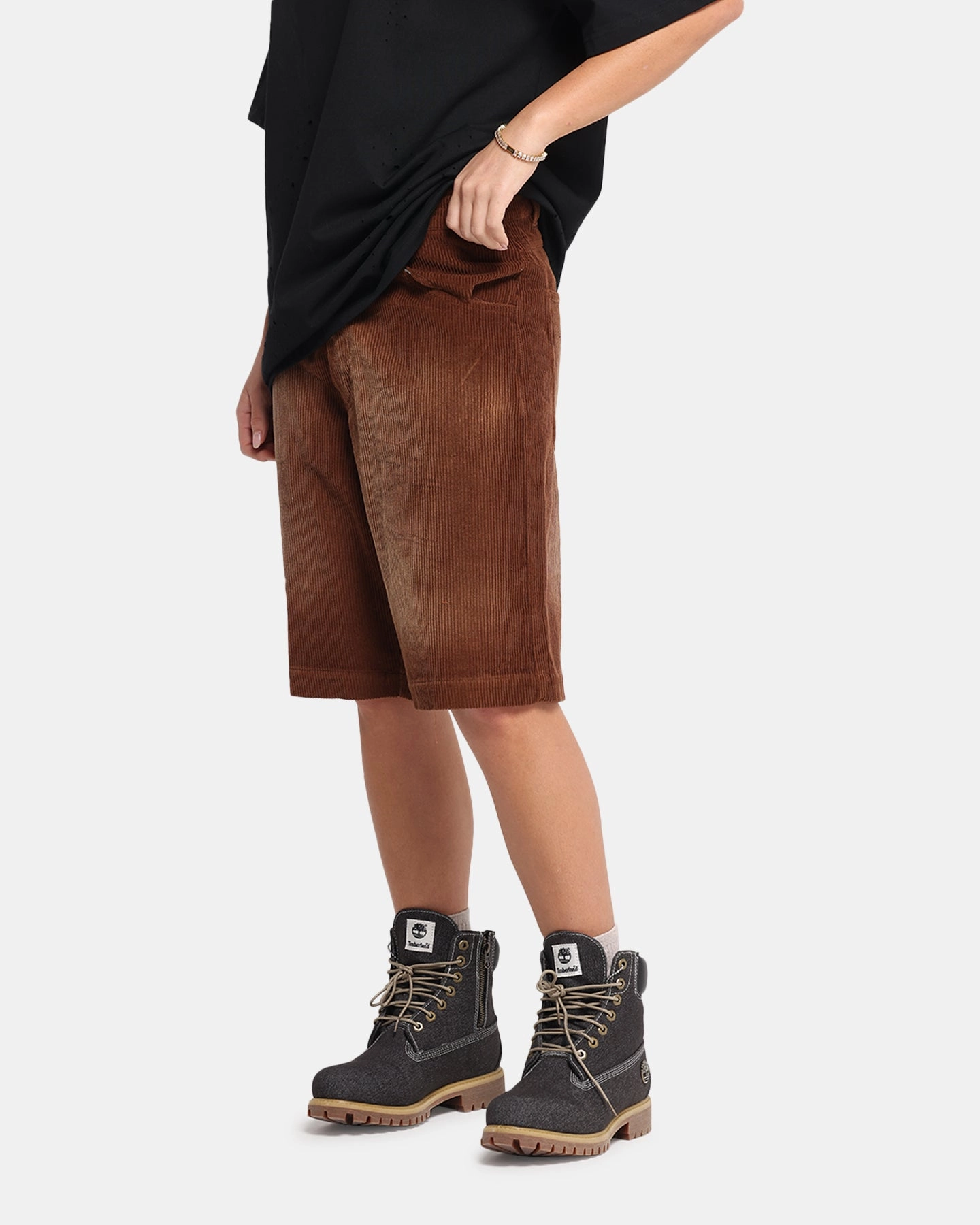 Outdoor Vibe XXIII Corduroy Wash Jorts Brown