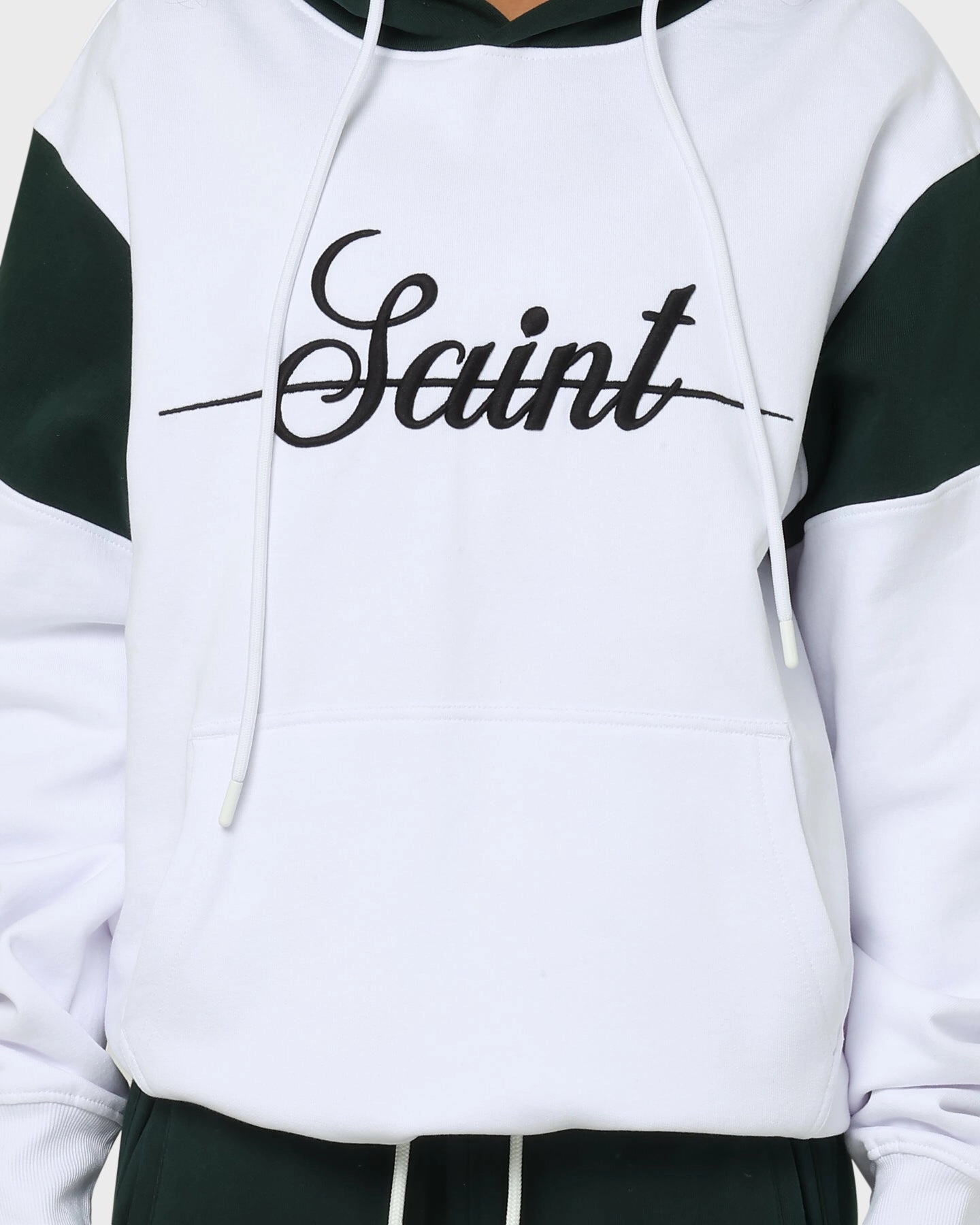 Saint Morta Saviour Hoodie White/Stadium Green Classic Jacket platform