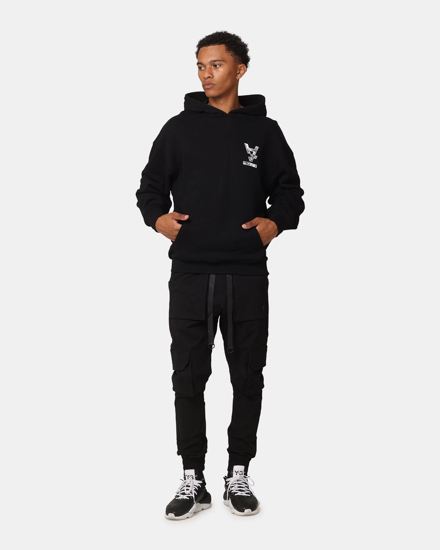 Flexible Fit The Anti Order Hyphen Premium Hoodie Black