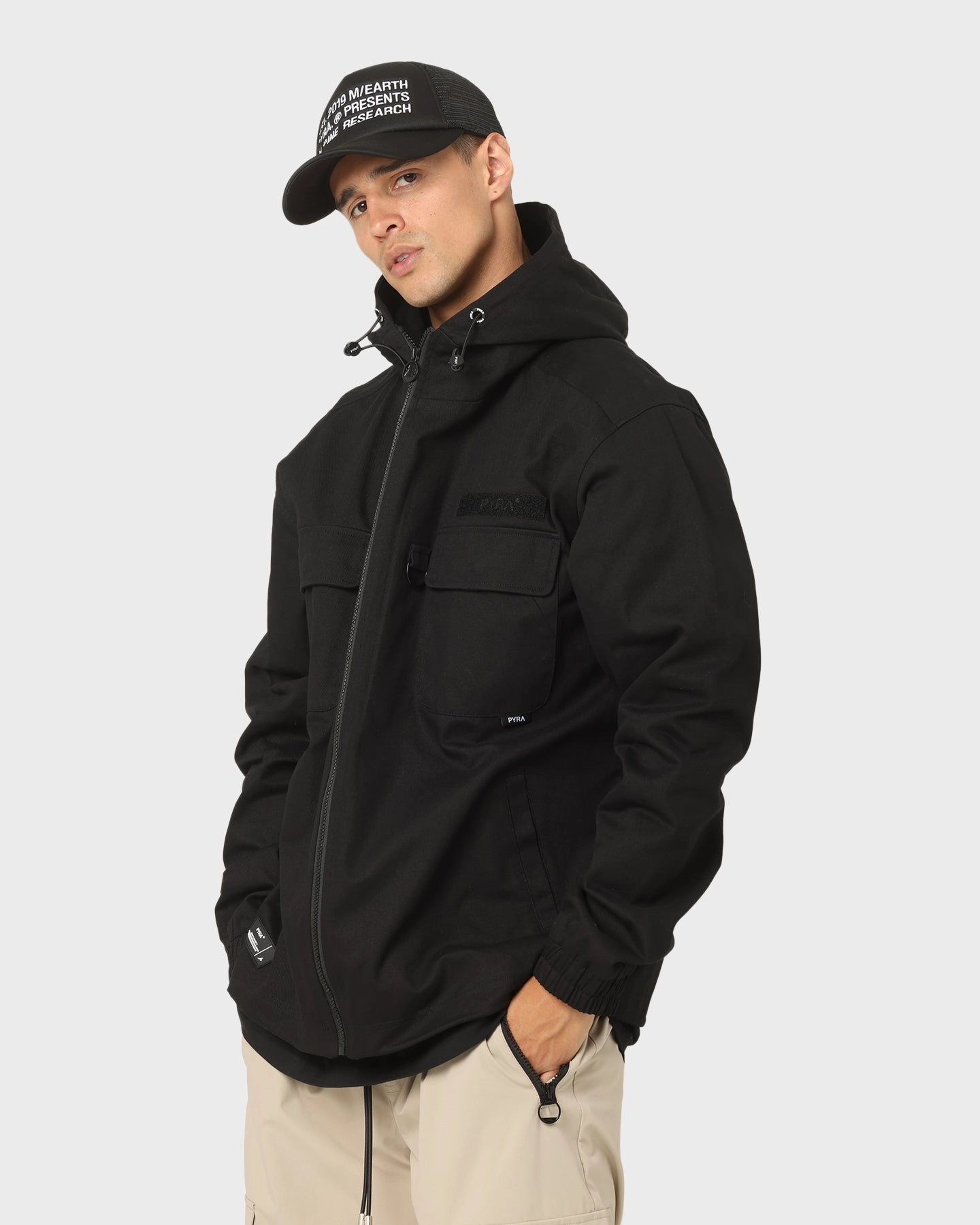PYRA Soho Cargo Jacket Black All Day Use