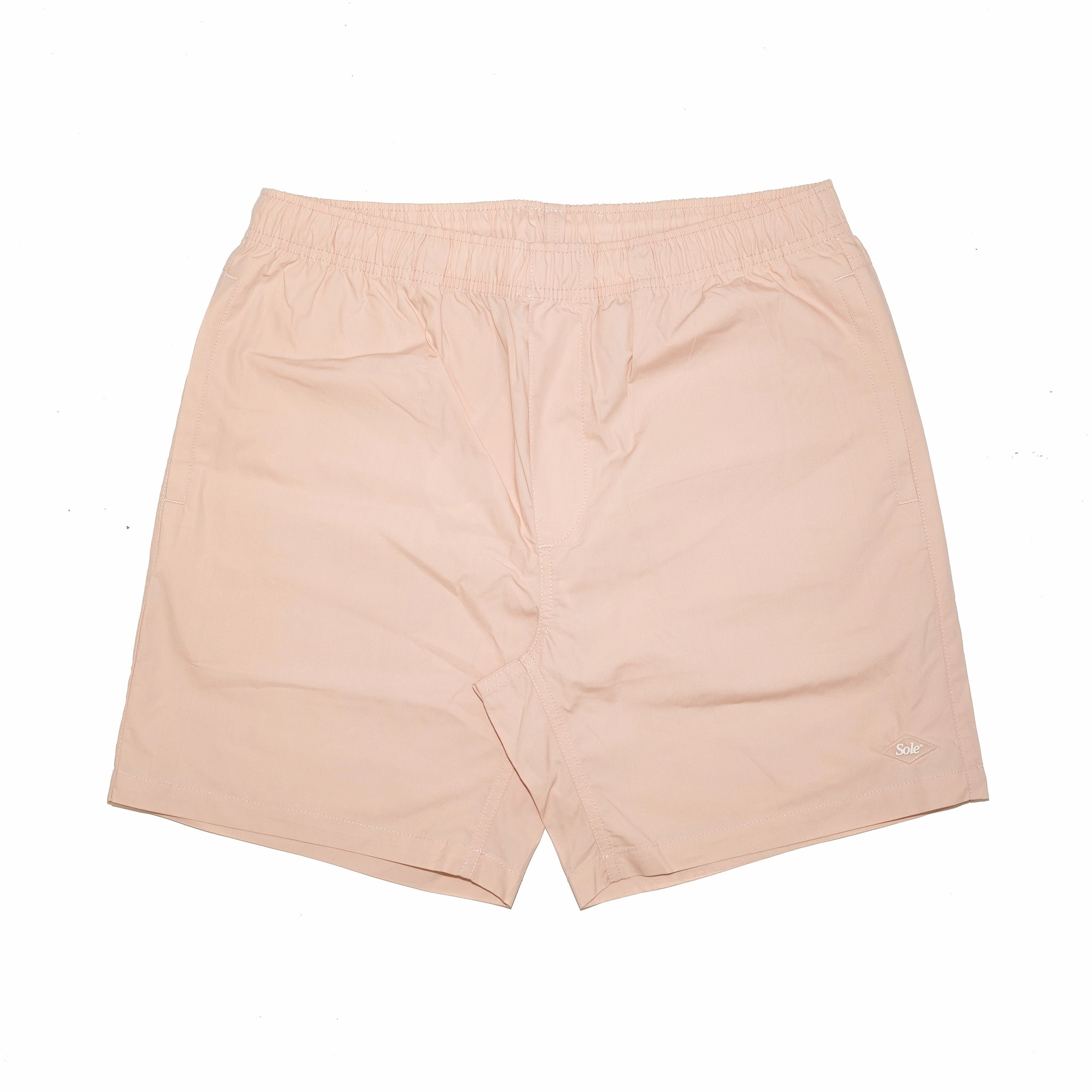 Sole Classics Diamond Beach Shorts 'Pale Pink' Warm Layers Adjustable drawstring