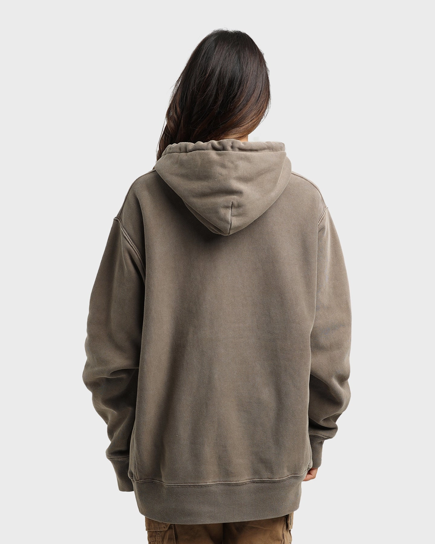 Champion Reverse Weave Garm Dye Hoodie Latte Brown Formula