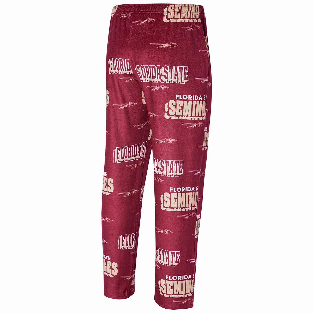 Flat Lock Seams ReflectiveTrim Concept Sports Men's Florida State Seminoles Spear Design Jersey Pant - Garnet