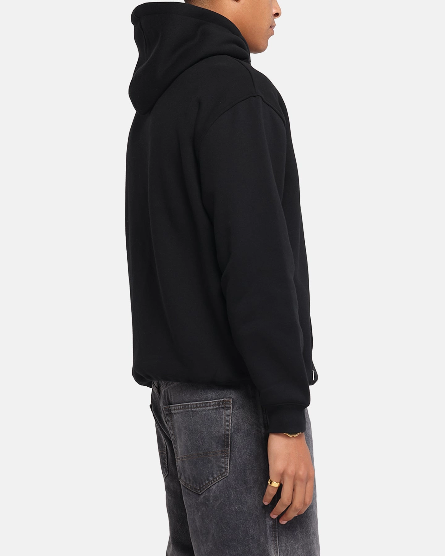 Snag Resistant Surface Multi Pack Deals S Double S-Cube Block Hoodie Black