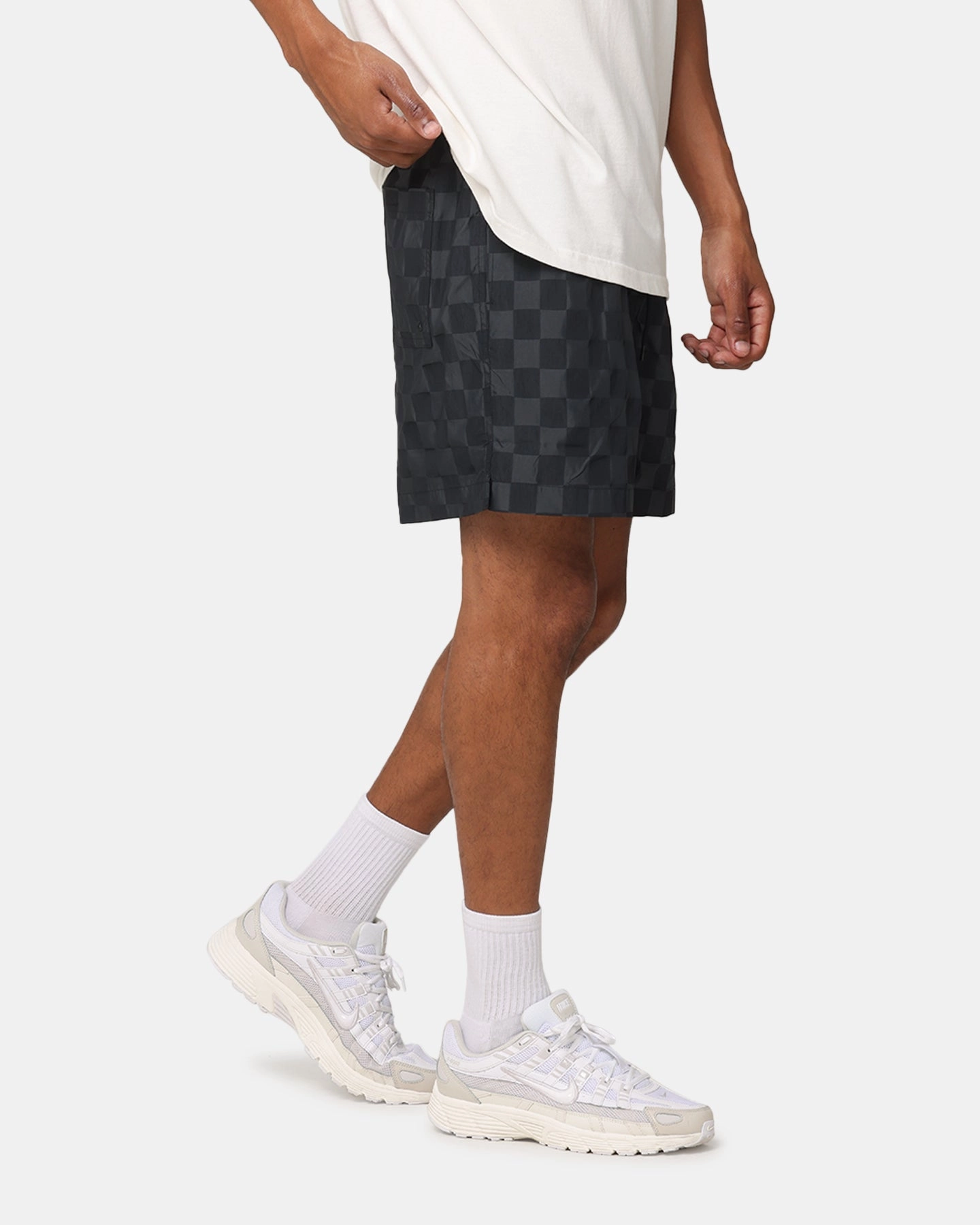 Versatile Wear Compression Support Layer Nike Club Flow Shorts Black