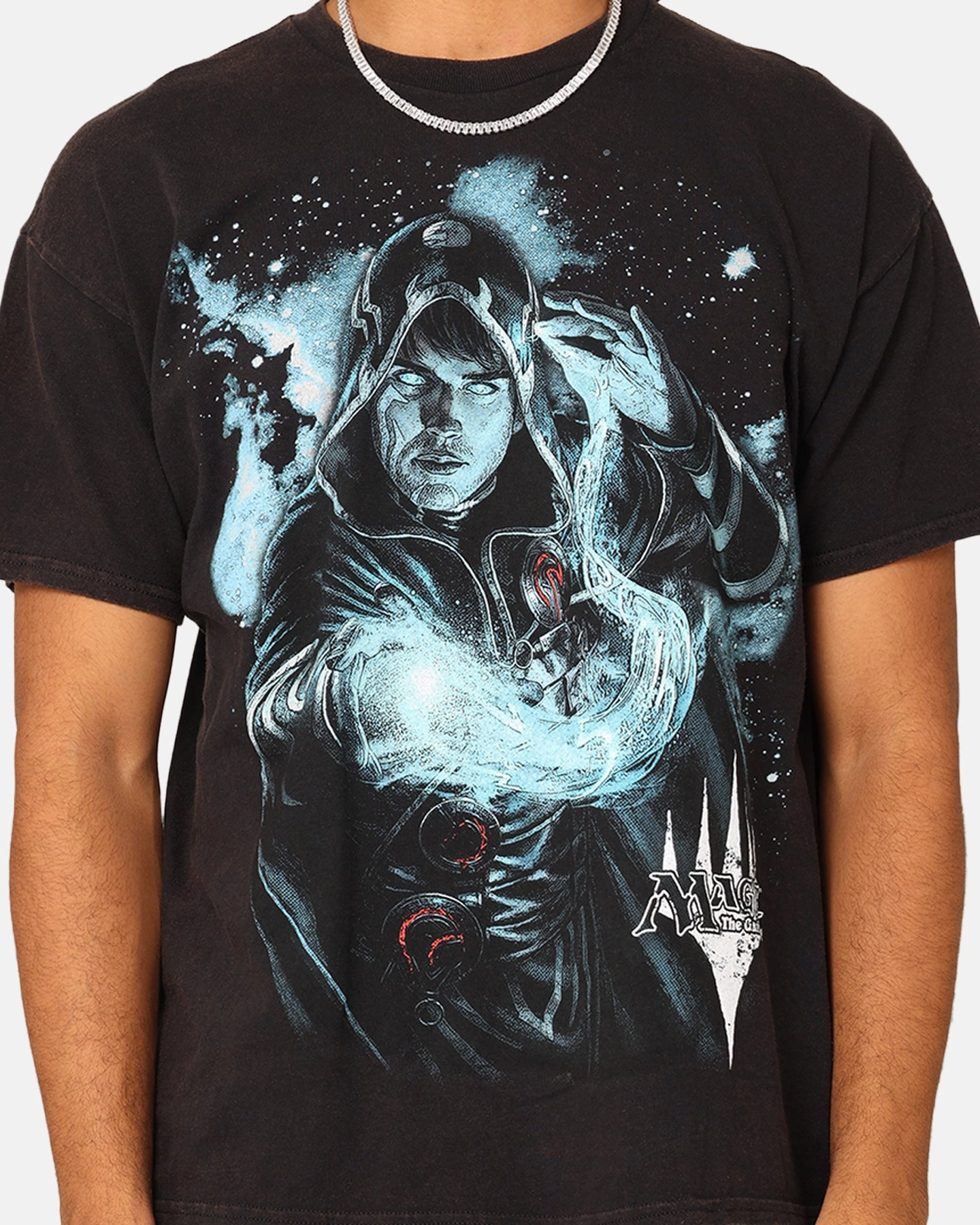 Goat Crew X Magic: The Gathering Jace Vintage T-Shirt Black Non Irritating Seams