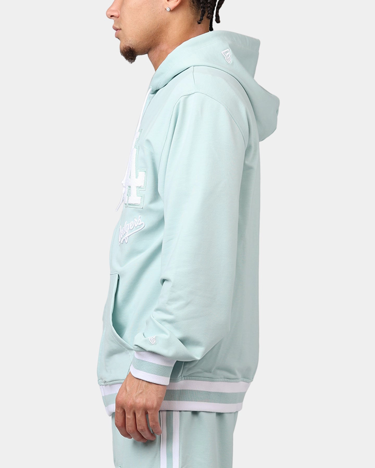 New Era Los Angeles Dodgers 'Logo Select Mint' Full Zip Hoodie Mint/White Thrive