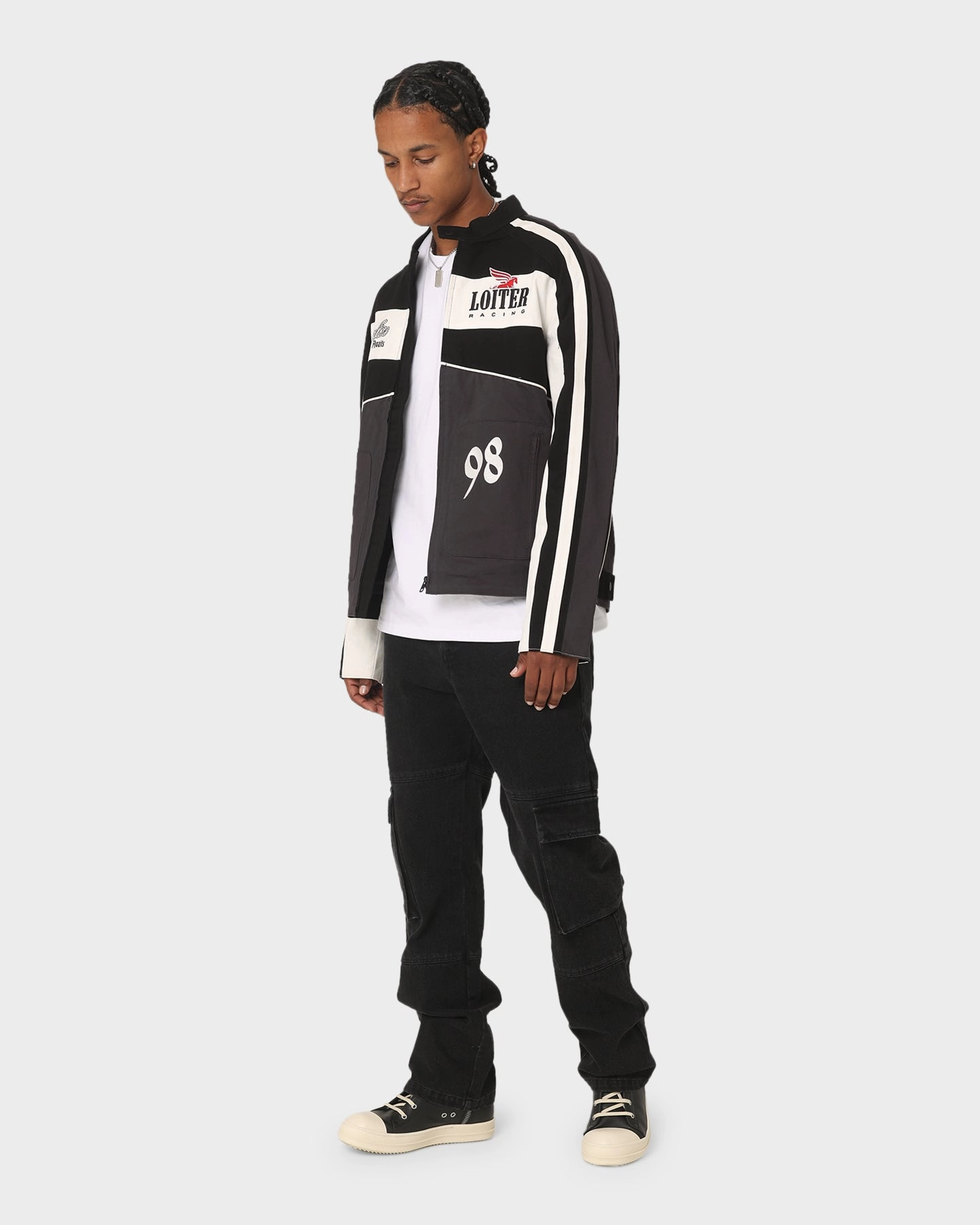 Loiter Motor Jacket Black WaterproofSeams Allure