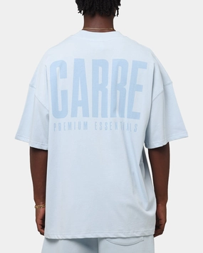 Carre Premium Essentials T-Shirt Baby Blue Anti Pilling Finish NonRestrictive Cut