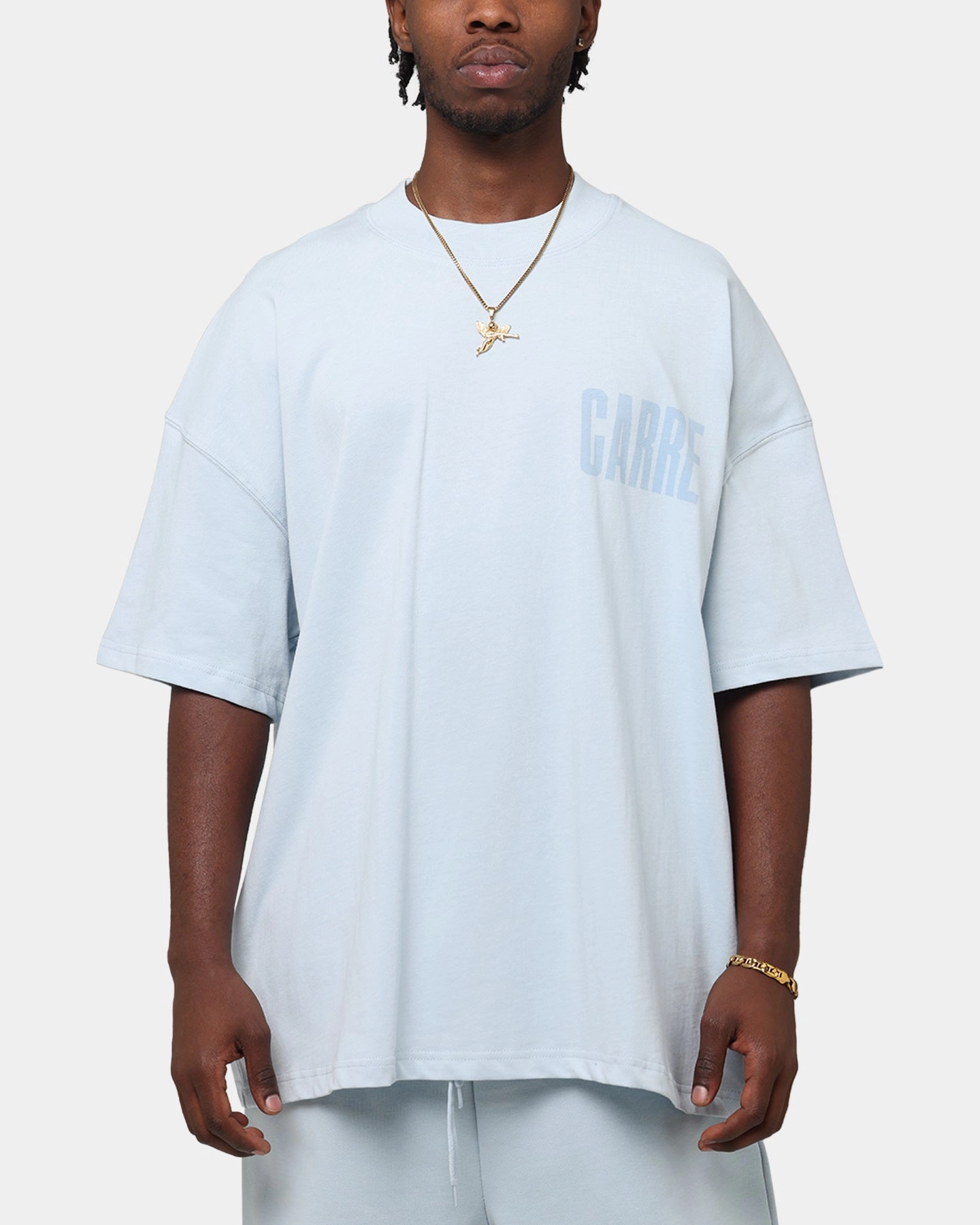 Carre Premium Essentials T-Shirt Baby Blue Anti Perspiration Lining Halloween