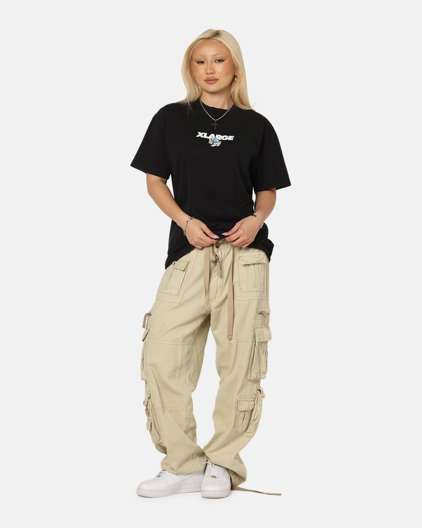 HighThreadCount Short sleeved breeziness X-Large Banana 2.0 T-Shirt Pigment Black
