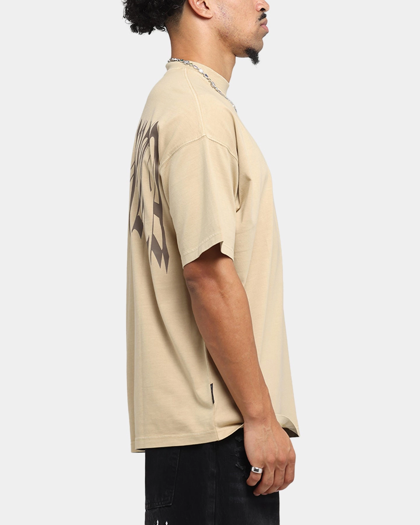 Saint Morta Vill Park Boxy T-Shirt Pigment Stone Cozy Fit Day-to-Day Comfort