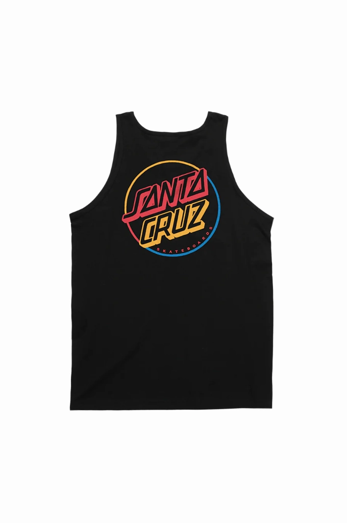 Santa Cruz Opus In Color Regular Tank on - road