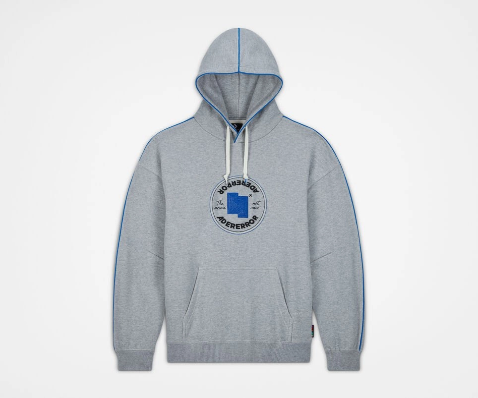 Laser Cut Ventilation Easy Care Material Converse x Ader Error Shapes Hoodie 'Grey'