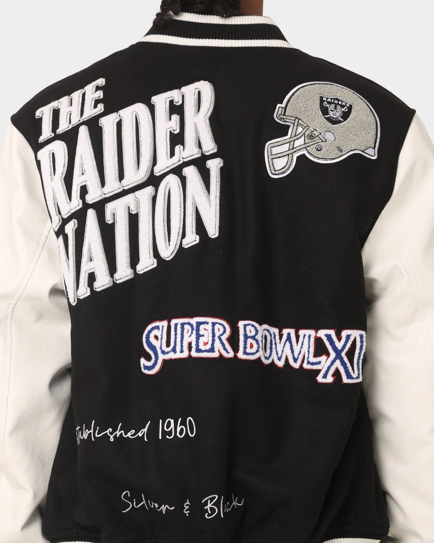 Majestic Athletic Las Vegas Raiders Multi Hit Jacket Black Attitude Moisture wicking