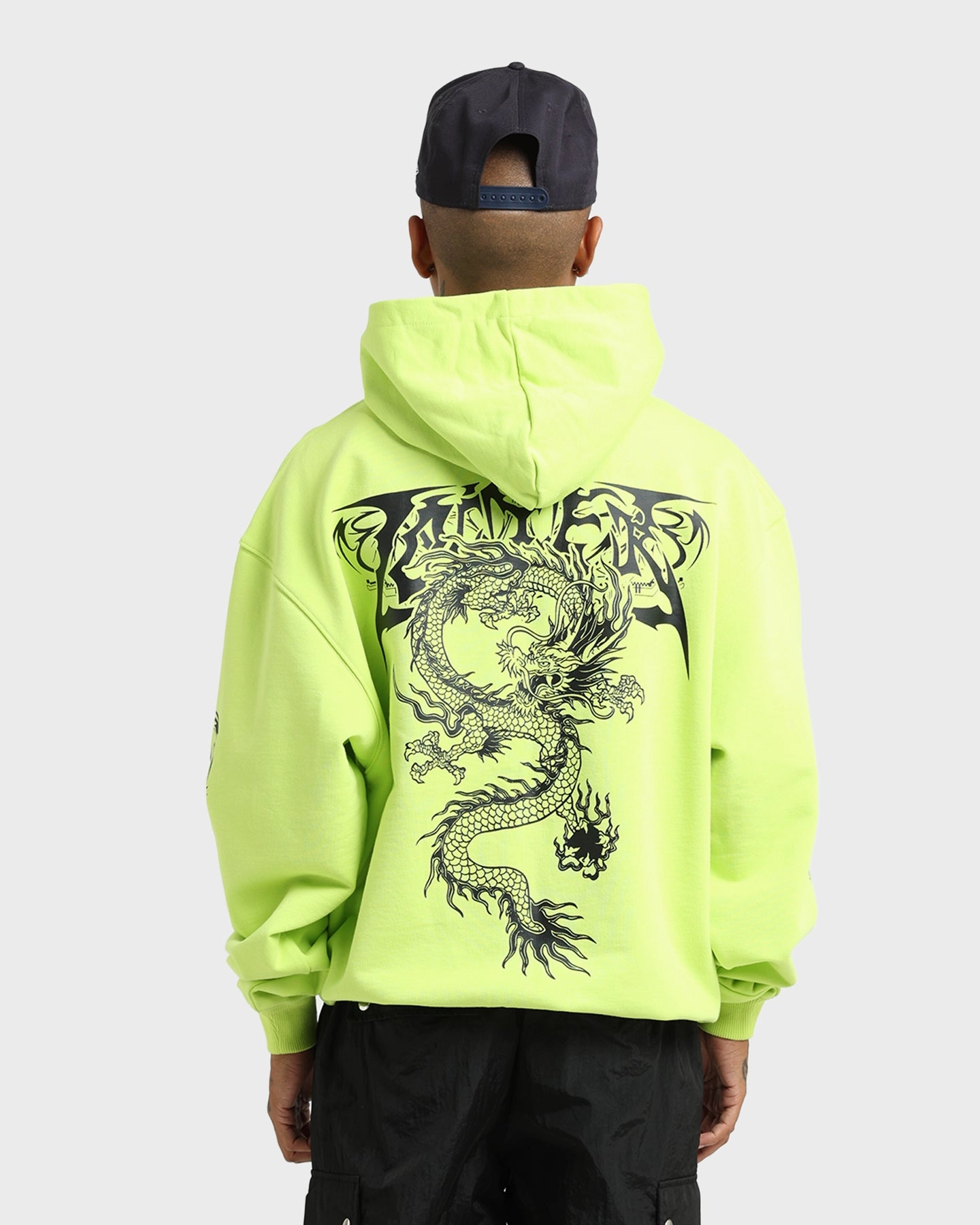 Hydrostatic Rating Tested Loose Loiter Anarchy Hoodie Neon Green