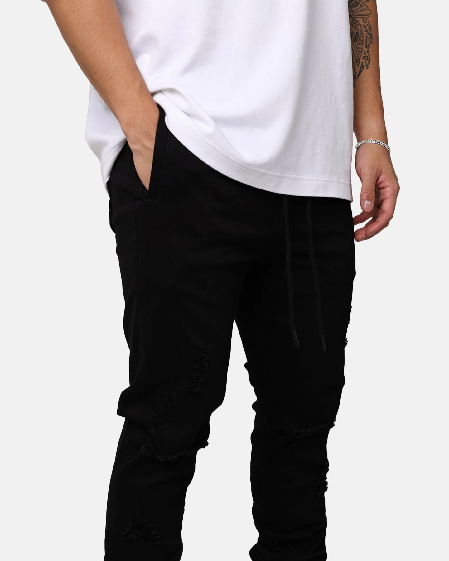 Saint Morta Slasher Joggers Black Durable Seams Street Utility